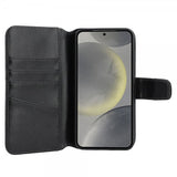 Nordic Covers Samsung Galaxy S24 Plus/Galaxy S25 Plus -suojakotelo MagLeather Raven Black