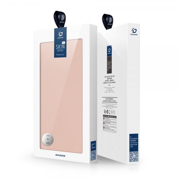 Dux Ducis Samsung Galaxy S25 Plus suojakuori Skin Pro Series, pinkki