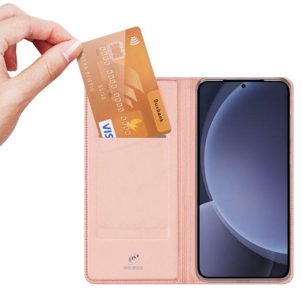 Dux Ducis Samsung Galaxy S25 Plus suojakuori Skin Pro Series, pinkki