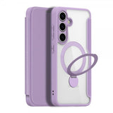 Dux Ducis Samsung Galaxy S25 Plus Kotelo Skin X Pro Series Kickstand MagSafe Violetti