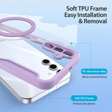 Dux Ducis Samsung Galaxy S25 Plus Kotelo Skin X Pro Series MagSafe Violetti