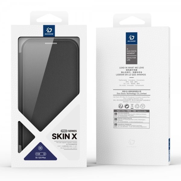 Dux Ducis Samsung Galaxy S25 Plus Kotelo Skin X Pro Series MagSafe Musta