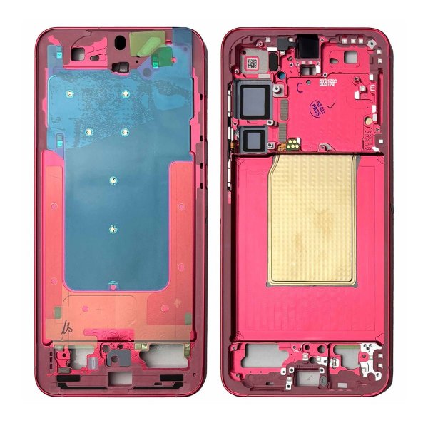 Samsung Galaxy S25 Plus Keskikehys Alkuperäinen - Korallinpunainen