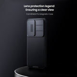 Nillkin Samsung Galaxy S25 Plus CamShield Pro MagSafe Kuori Musta