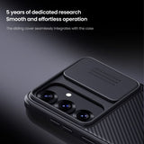 Nillkin Samsung Galaxy S25 Plus -suojakuori, CamShield Pro, musta