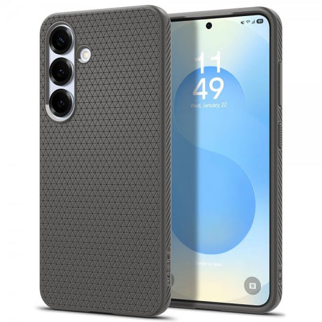 Spigen Samsung Galaxy S25 Plus Kuori Liquid Air Marble Gray