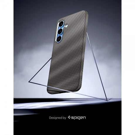 Spigen Samsung Galaxy S25 Plus Kuori Liquid Air Marble Gray