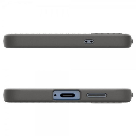 Spigen Samsung Galaxy S25 Plus Kuori Liquid Air Marble Gray