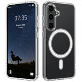 Samsung Galaxy S25 Plus Kuori MagSafe Läpinäkyvä