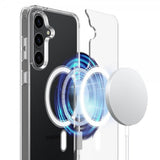 Samsung Galaxy S25 Plus Kuori MagSafe Läpinäkyvä