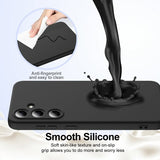 Samsung Galaxy S25 Plus Kuori hihnalla Silikoni MagSafe Musta