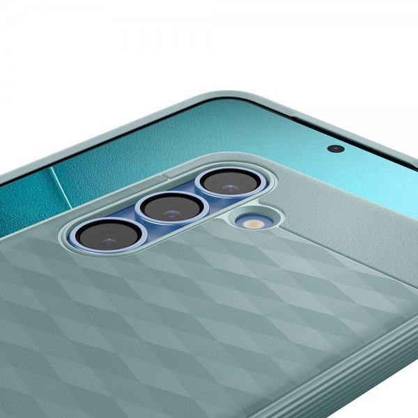 Spigen Samsung Galaxy S25 Plus -suojakuori Parallax MagFit Sage Green