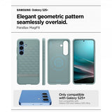 Spigen Samsung Galaxy S25 Plus -suojakuori Parallax MagFit Sage Green