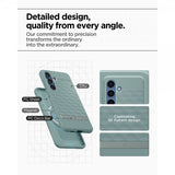 Spigen Samsung Galaxy S25 Plus -suojakuori Parallax MagFit Sage Green