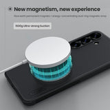Nillkin Samsung Galaxy S25 Plus Kuori Super Frosted Shield Pro MagSafe Musta