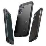 Spigen Samsung Galaxy S25 Plus Tough Armor MagFit Abyss Green -kuori