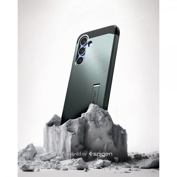 Spigen Samsung Galaxy S25 Plus Tough Armor MagFit Abyss Green -kuori