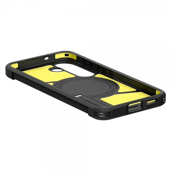 Spigen Samsung Galaxy S25 Plus Kuori Tough Armor MagFit Musta