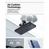 Spigen Samsung Galaxy S25 Plus Ultra Hybrid Frost Black -kuori