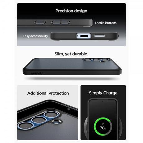Spigen Samsung Galaxy S25 Plus Ultra Hybrid Frost Black -kuori