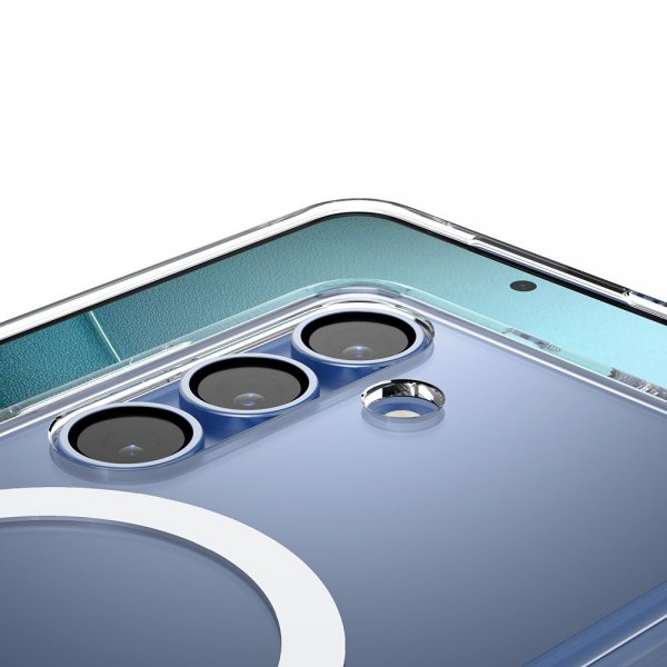 Spigen Samsung Galaxy S25 Plus Ultra Hybrid MagFit kirkas valkoinen kuori