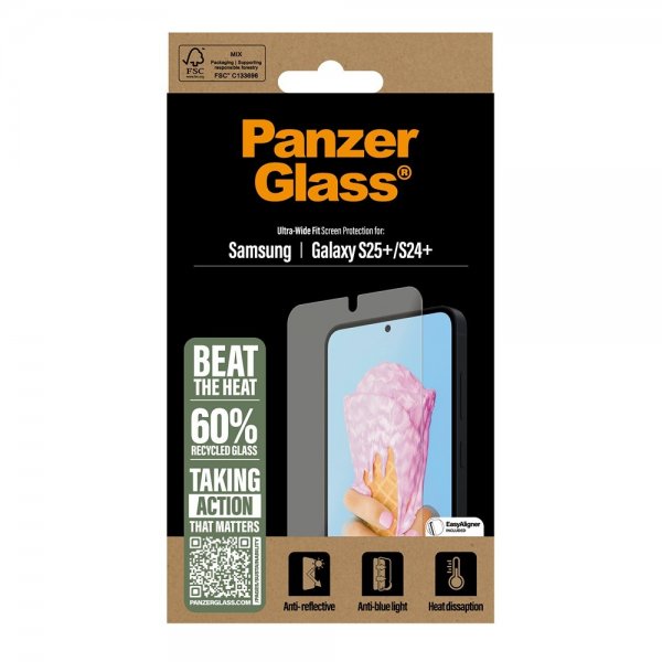PanzerGlass Samsung Galaxy S24 Plus/Galaxy S25 Plus -näytönsuoja All-in-One