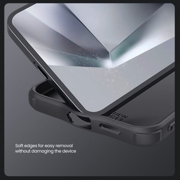 Nillkin Samsung Galaxy S25 CamShield Pro -suojakuori, musta