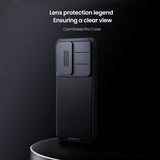 Nillkin Samsung Galaxy S25 CamShield Pro -suojakuori, musta