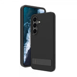 dbramante1928 Samsung Galaxy S25 Suojakuori Iceland Pro Qi2 Jalustalla Musta