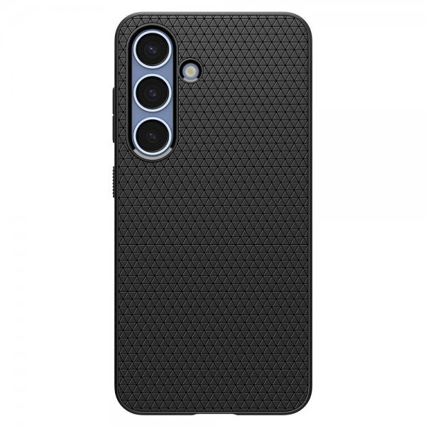 Spigen Samsung Galaxy S25 Suojakuori Liquid Air Mattamusta
