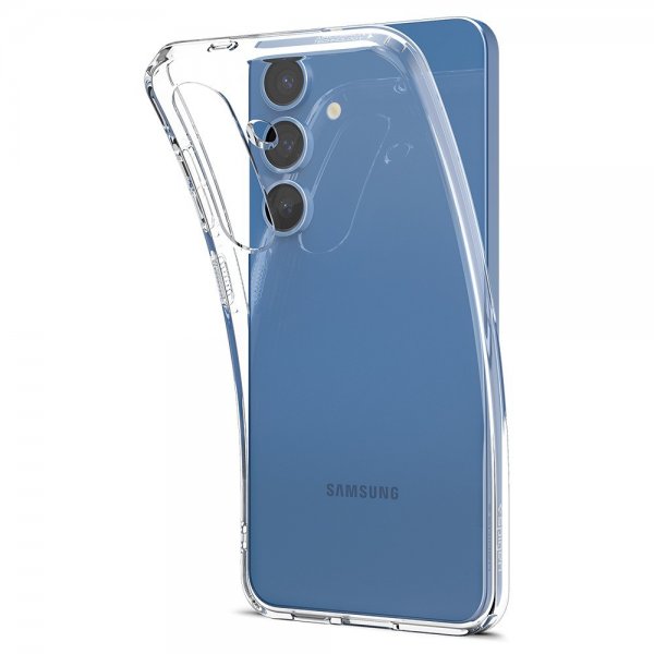 Spigen Samsung Galaxy S25 -kuori Liquid Crystal Crystal Clear