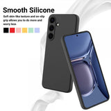Samsung Galaxy S25 Kuori Strap Silikoni Musta