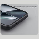 Nillkin Samsung Galaxy S25 -suojakuori, Super Frosted Shield Pro, musta