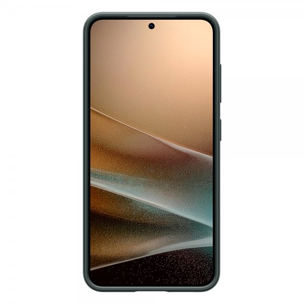 Spigen Samsung Galaxy S25 -kuori Thin Fit MagFit Abyss Green