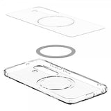 Spigen Samsung Galaxy S25 -suojakuori Ultra Hybrid MagFit kirkas valkoinen