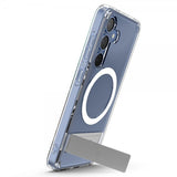 Spigen Samsung Galaxy S25 -kuori Ultra Hybrid S MagFit Clear White