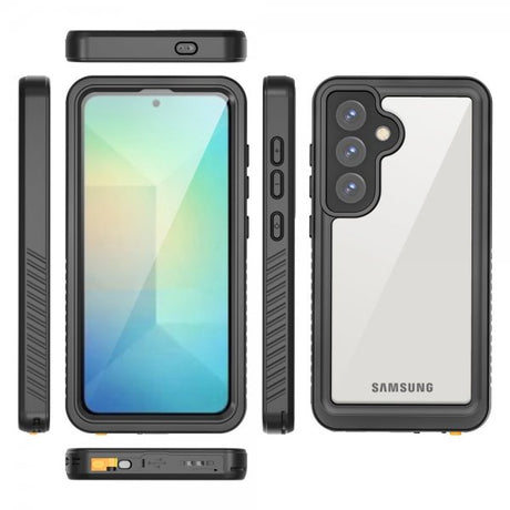 Redpepper Samsung Galaxy S25 Kuori Vedenkestävä IP68 Musta