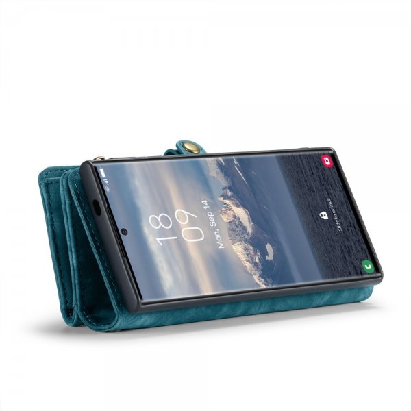 CaseMe Samsung Galaxy S25 Ultra -kotelo 008 Series, irrotettava kuori, sininen