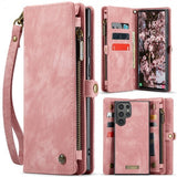 CaseMe Samsung Galaxy S25 Ultra Kotelo 008 Series Irrotettava Kuori Pinkki