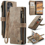 CaseMe Samsung Galaxy S25 Ultra -suojakotelo, C30 Series, ruskea