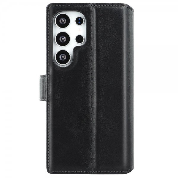 Nordic Covers Samsung Galaxy S25 Ultra -kotelo MagLeather Raven Black