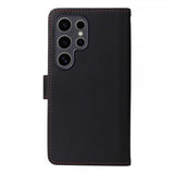 Betopnice Samsung Galaxy S25 Ultra Kuori irrotettavalla kuorella 005 Musta