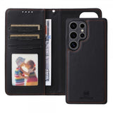 Betopnice Samsung Galaxy S25 Ultra Kuori irrotettavalla kuorella 005 Musta
