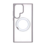 Samsung Galaxy S25 Ultra Kuori Pyörivä MagSafe Jalusta Harmaa