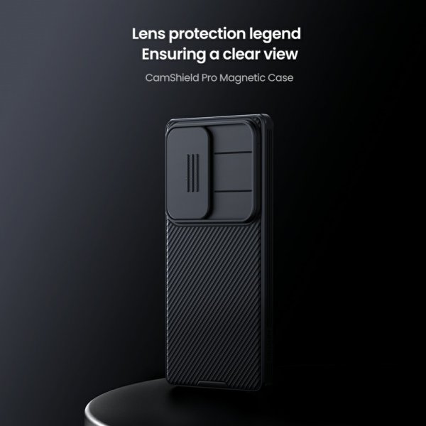 Nillkin Samsung Galaxy S25 Ultra Kuori CamShield Pro MagSafe Musta