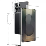 Northjo Samsung Galaxy S25 Ultra -kuori näytönsuojalla ja kamerasuojalla 3-in-1