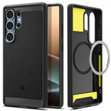 Spigen Samsung Galaxy S25 Ultra Kuori Rugged Armor MagFit Mattamusta