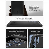 Spigen Samsung Galaxy S25 Ultra Kuori Rugged Armor MagFit Mattamusta