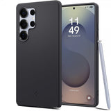 Spigen Samsung Galaxy S25 Ultra Kuori Silicone Fit MagFit Musta