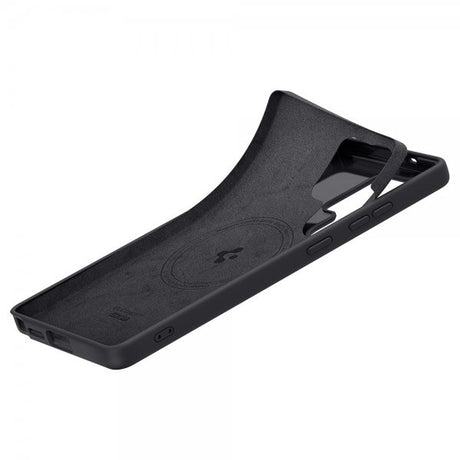 Spigen Samsung Galaxy S25 Ultra Kuori Silicone Fit MagFit Musta